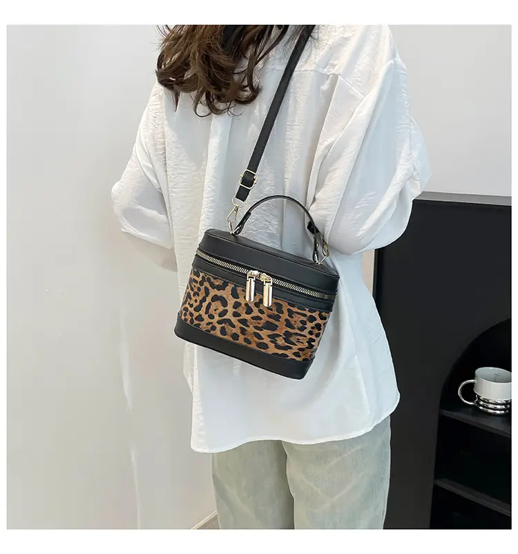 Korean Style Linen Patchwork Bucket Bag 2025 — feature 45