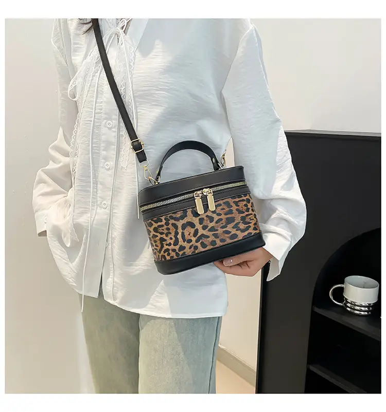 Korean Style Linen Patchwork Bucket Bag 2025 — feature 46
