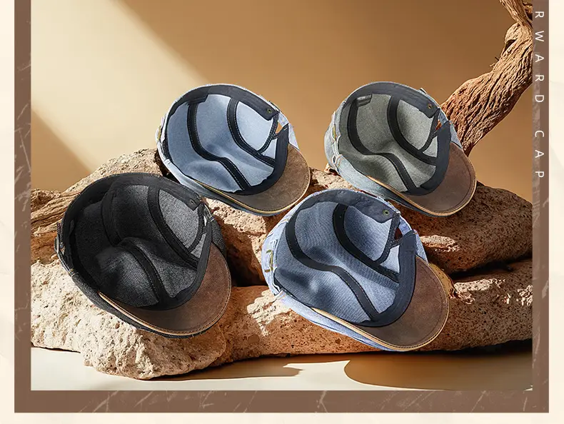 French Style Denim Forward Hats for Men Women — feature 28
