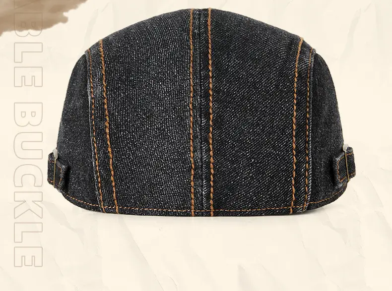 French Style Denim Forward Hats for Men Women — feature 31