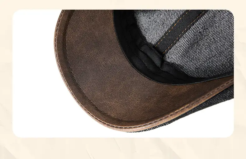 French Style Denim Forward Hats for Men Women — feature 34