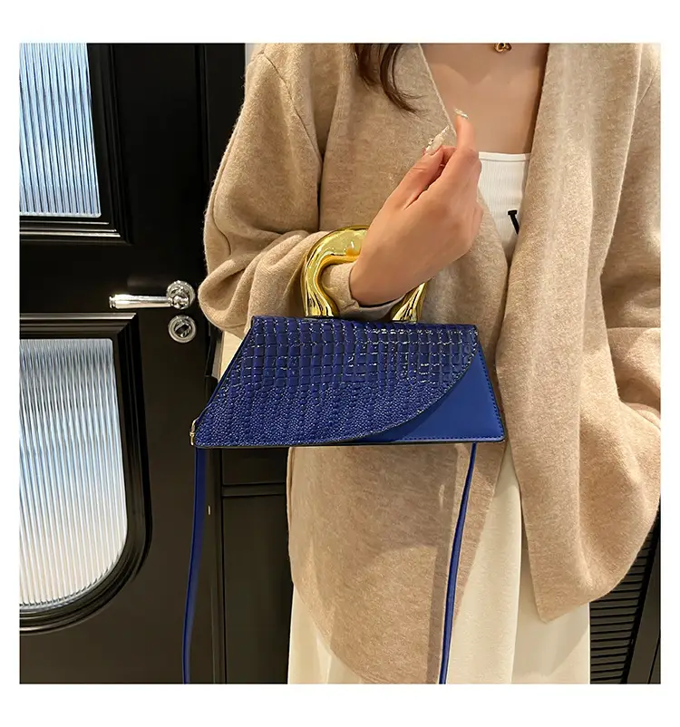 Irregular Croc Leather Shoulder Bag Women 2025 — feature 22