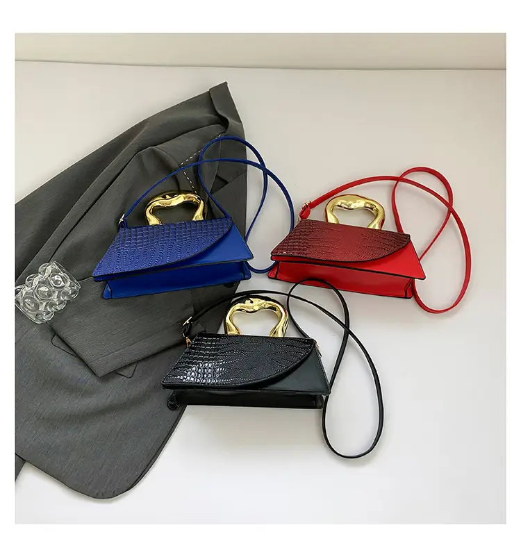 Irregular Croc Leather Shoulder Bag Women 2025 — feature 29