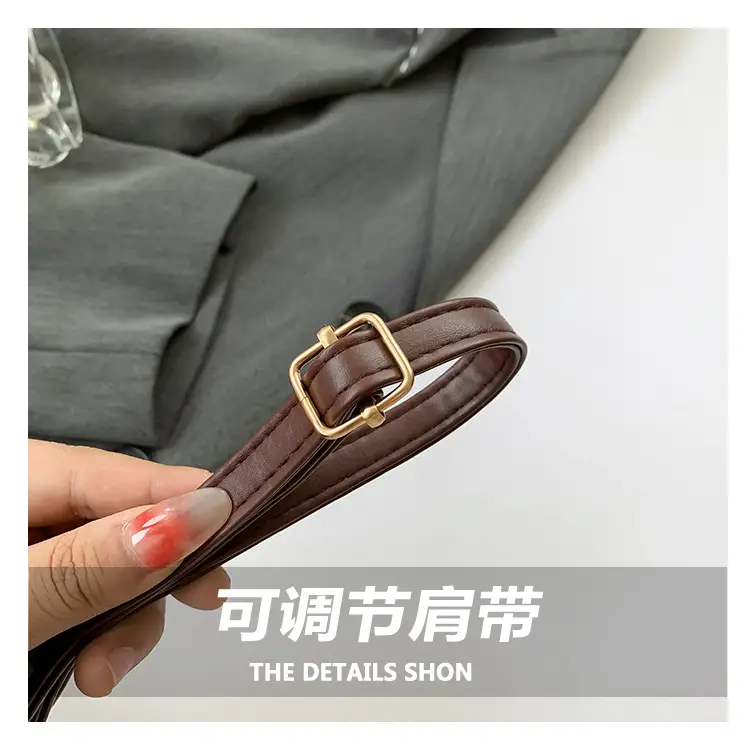 Irregular Croc Leather Shoulder Bag Women 2025 — feature 4