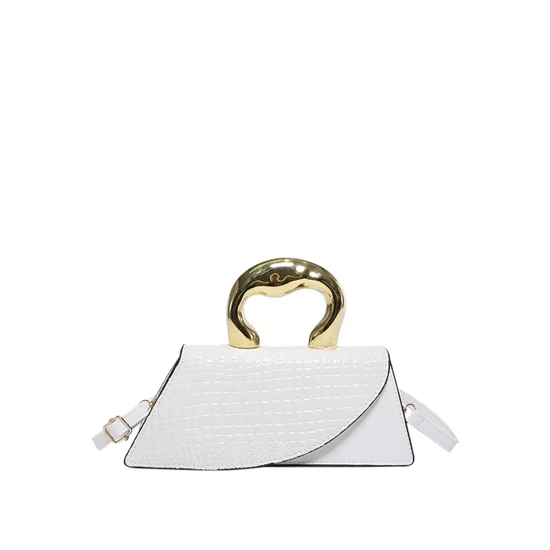 Irregular Croc Leather Shoulder Bag Women 2025 - Image 2