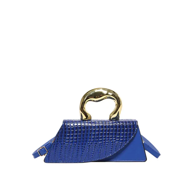 Irregular Croc Leather Shoulder Bag Women 2025 - Image 3