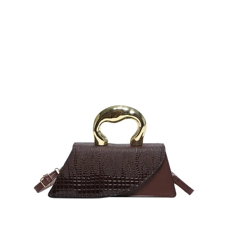 Irregular Croc Leather Shoulder Bag Women 2025 - Image 5