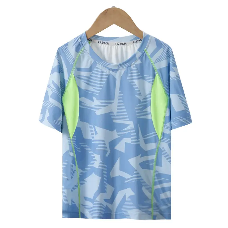 Children Ice Mesh T-Shirt Summer Cool Quick Dry - Image 3
