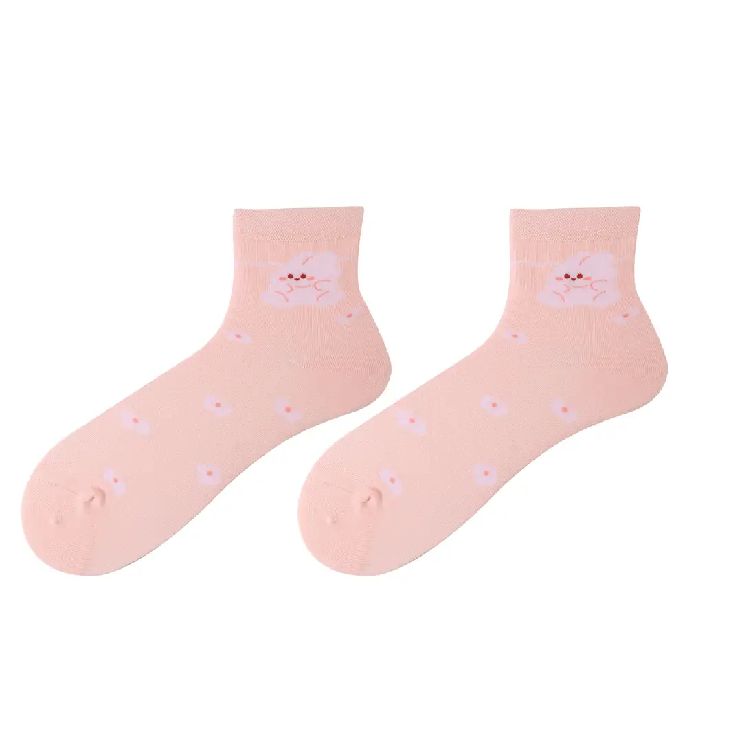 Dopamine Middle Socks Outer Wear Men's and Women's 2025 Original Fashionable Socks Romantic Magic Color All-match Anti-pilling Casual Socks