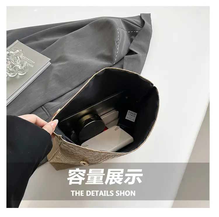 Women's Korean-style Crossbody Bag Beige 2025 Spring Summer — feature 6