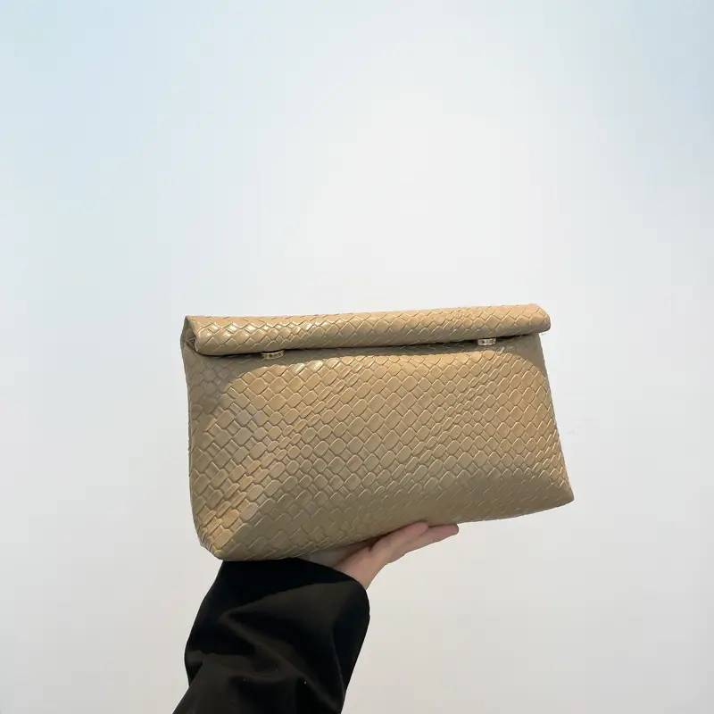 Women's Korean-style Crossbody Bag Beige 2025 Spring Summer