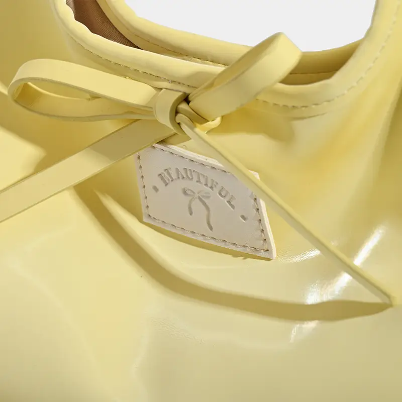2025 Summer Handheld Bow Bag Pink Yellow