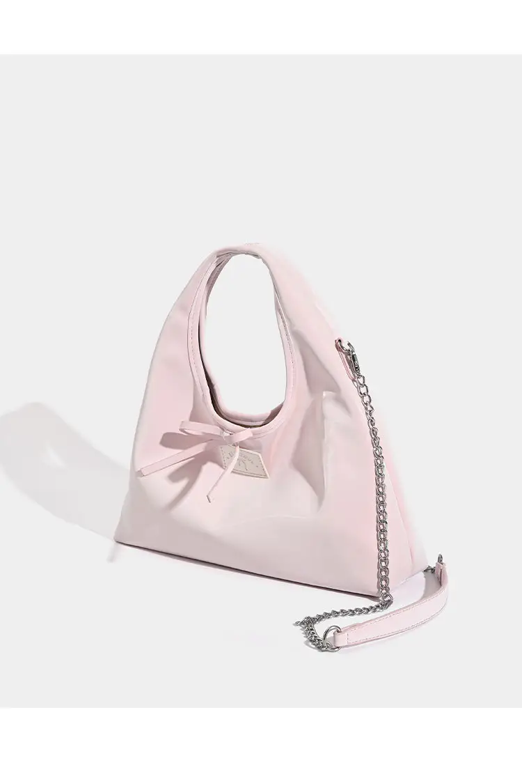 2025 Summer Handheld Bow Bag Pink Yellow — feature 13