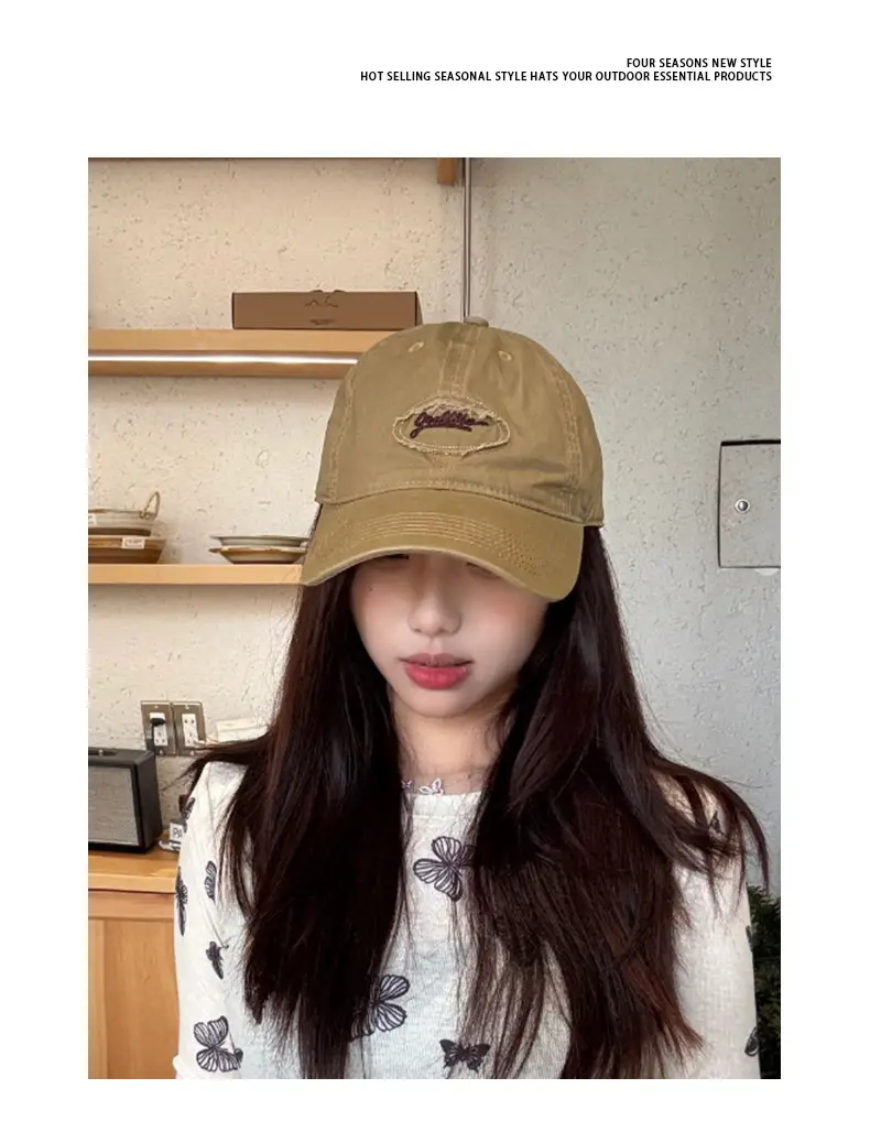 Women's Wide-brim Duck Tongue Cap Spring Summer Sunshade — feature 5