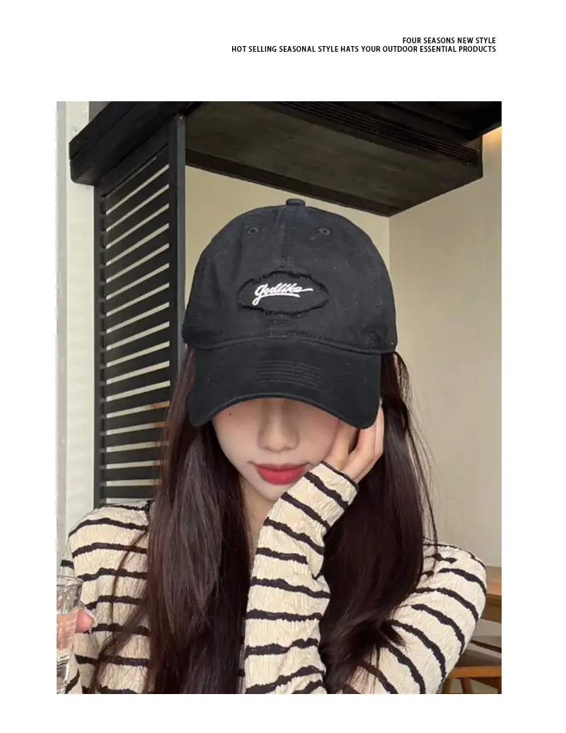 Women's Wide-brim Duck Tongue Cap Spring Summer Sunshade — feature 7