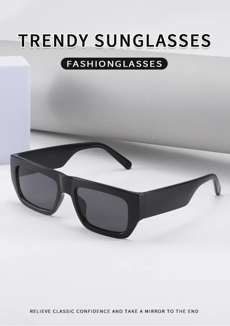 Women's Black Cat Eye Sunglasses with Yellow Lens 2024 — feature 1