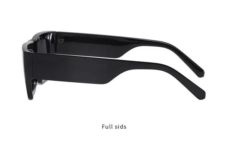 Women's Black Cat Eye Sunglasses with Yellow Lens 2024 — feature 11