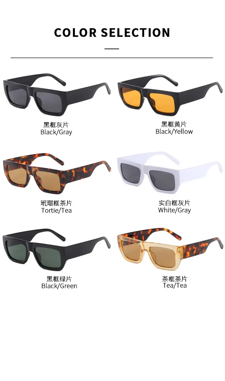 Women's Black Cat Eye Sunglasses with Yellow Lens 2024 — feature 9