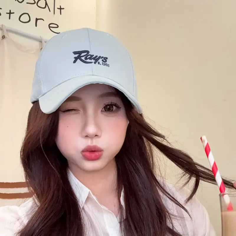 Women Light Purple Ray's Logo Cap Spring Summer - Image 10