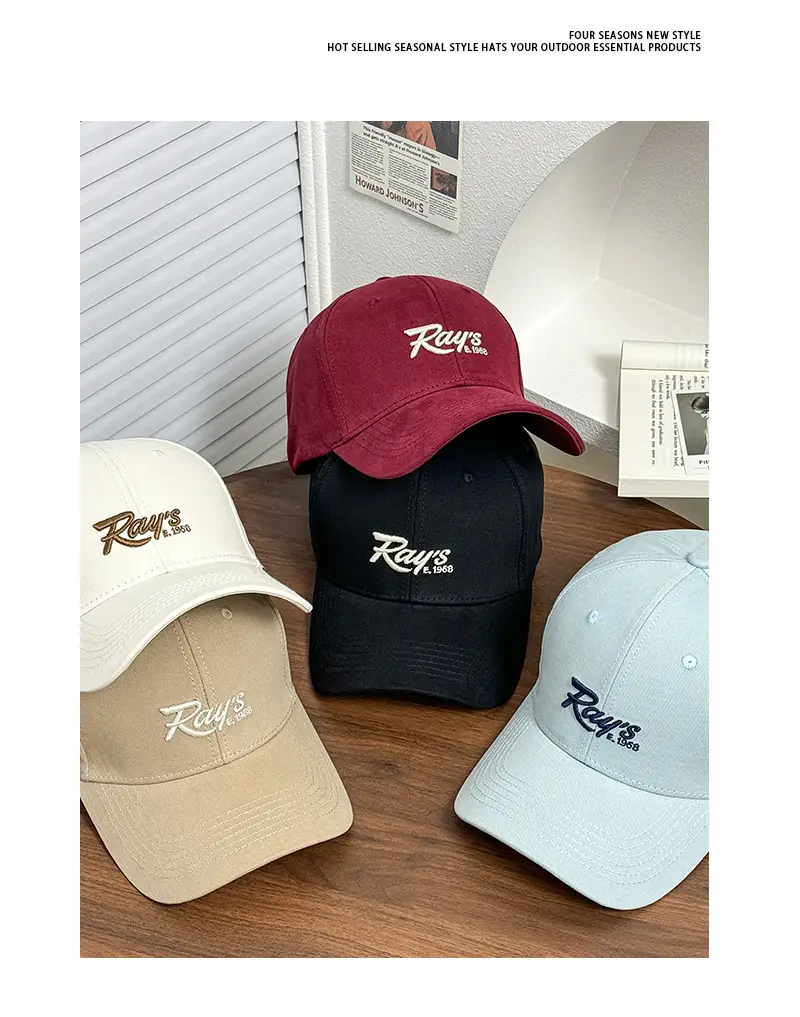Women Light Purple Ray's Logo Cap Spring Summer — feature 8
