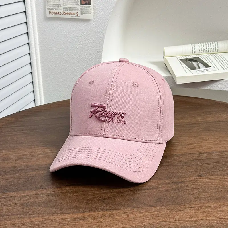 Women Light Purple Ray's Logo Cap Spring Summer - Image 3