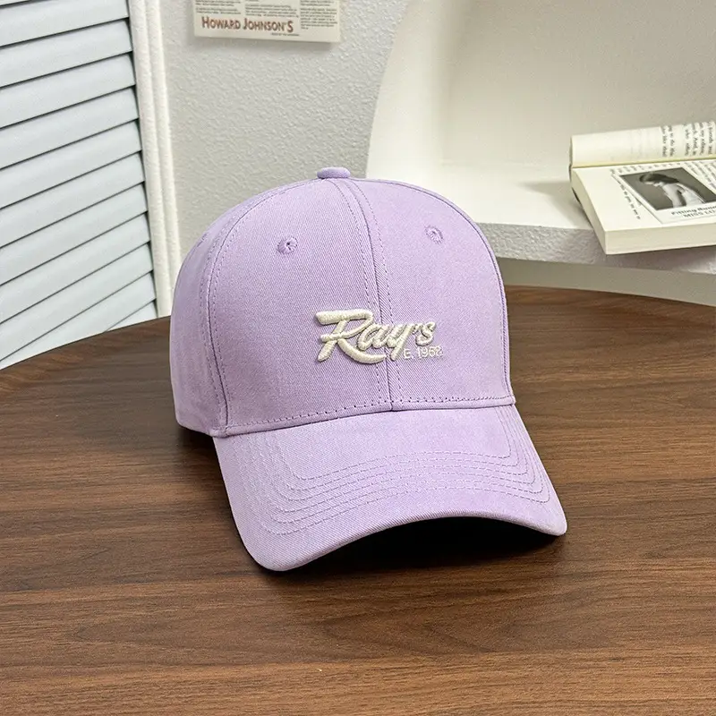 Women Light Purple Ray's Logo Cap Spring Summer - Image 4