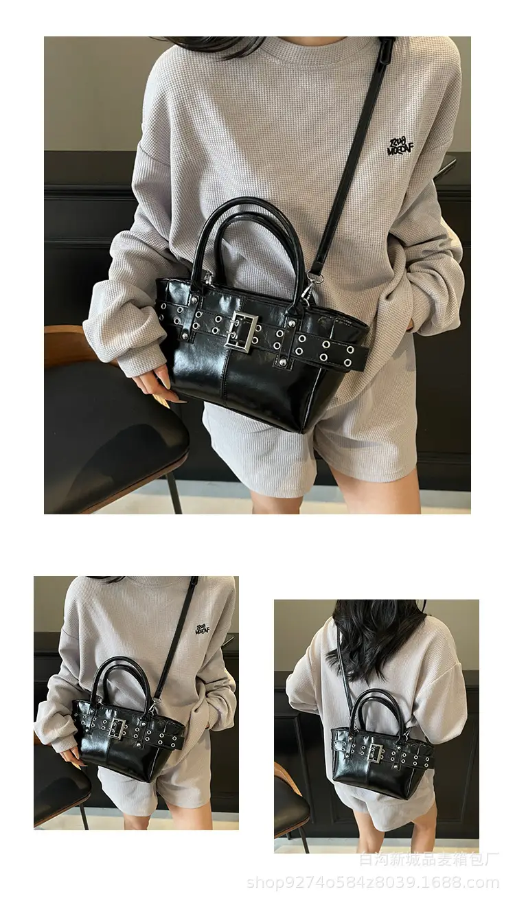 Cross-Border Large Capacity Shoulder Bag for Women, Beige, 2026 New Model — feature 10