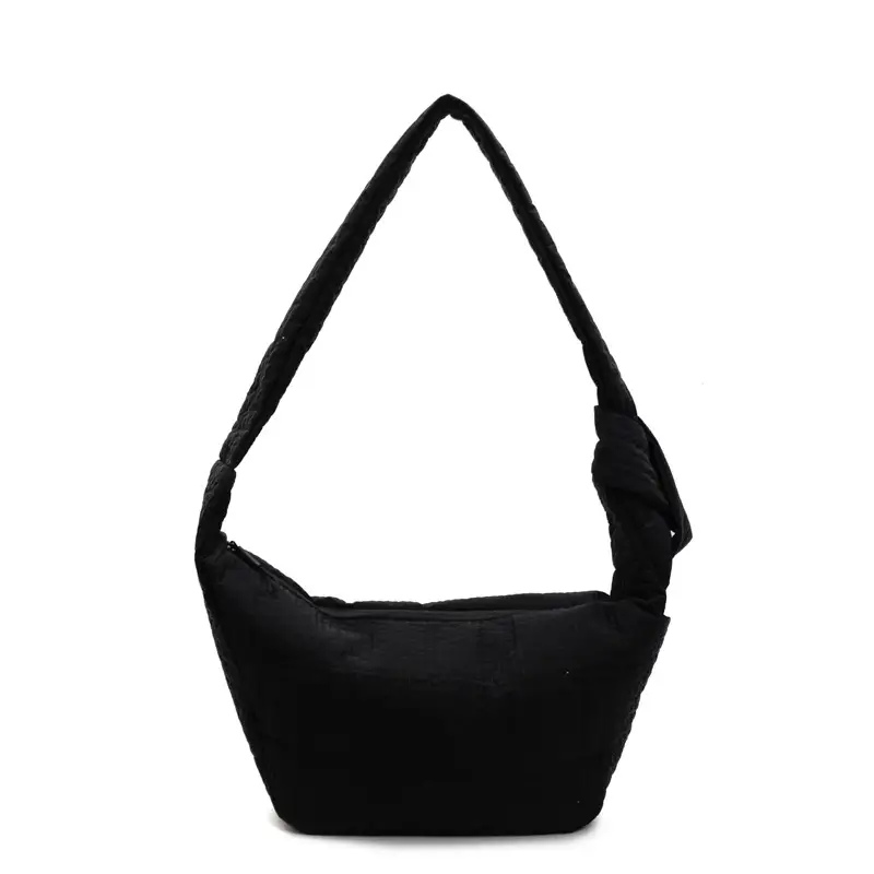 Women's 2025 Lazy Style Nylon Tote Bag with Wide Strap - Image 9