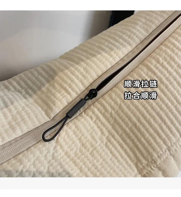 Women's 2025 Lazy Style Nylon Tote Bag with Wide Strap — feature 4