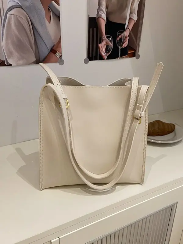 Women Large Brown Leather Shoulder Bag 2026 - Image 7