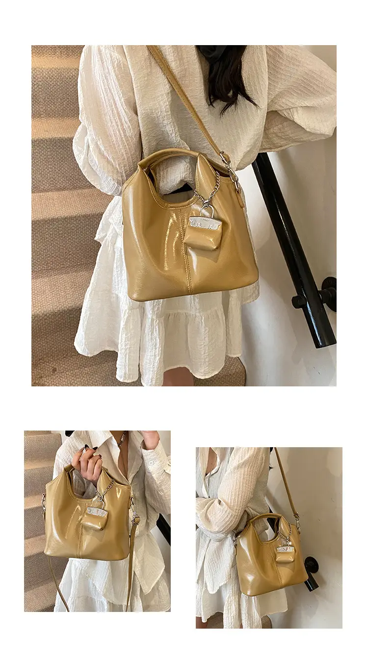 Brown French Style Crossbody Bag for Women — feature 10