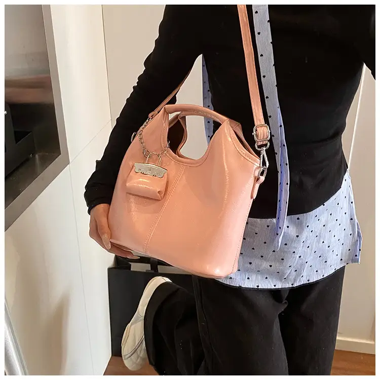Brown French Style Crossbody Bag for Women — feature 18