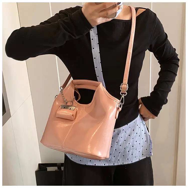 Brown French Style Crossbody Bag for Women — feature 19