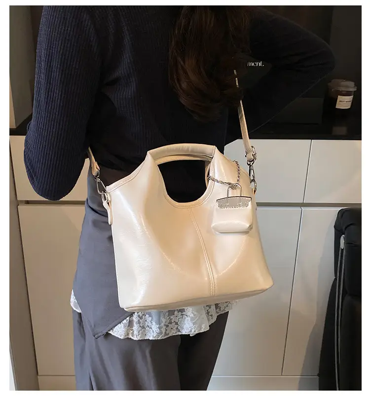 Brown French Style Crossbody Bag for Women — feature 2