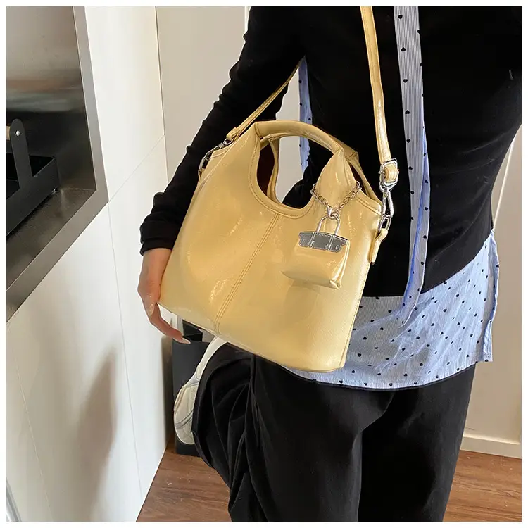 Brown French Style Crossbody Bag for Women — feature 24