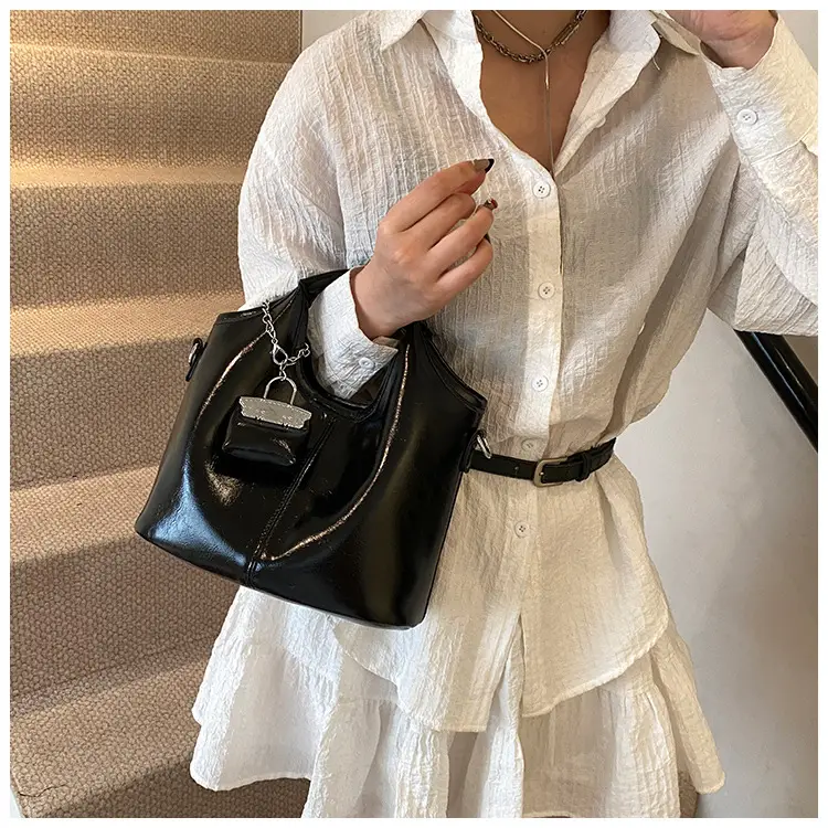 Brown French Style Crossbody Bag for Women — feature 33