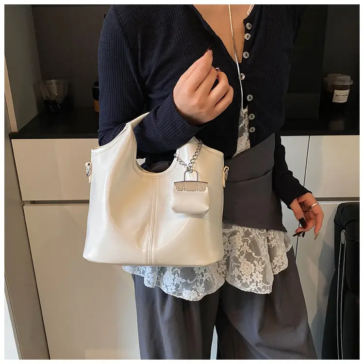 Brown French Style Crossbody Bag for Women — feature 35