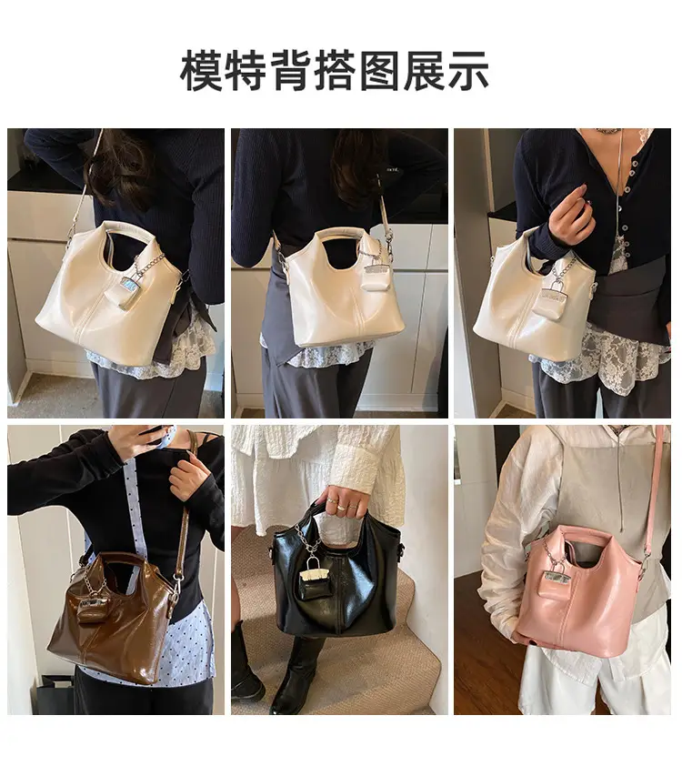 Brown French Style Crossbody Bag for Women — feature 4
