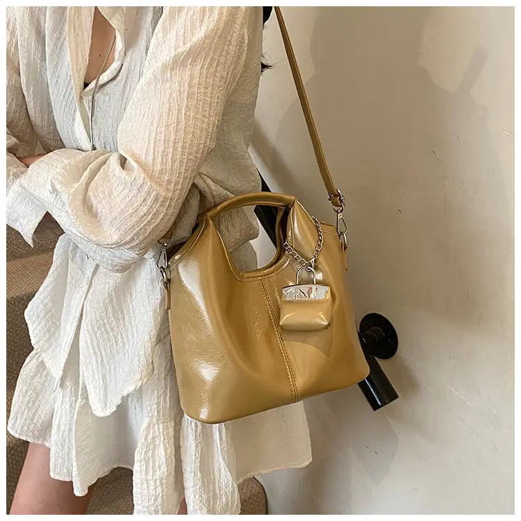 Brown French Style Crossbody Bag for Women — feature 43