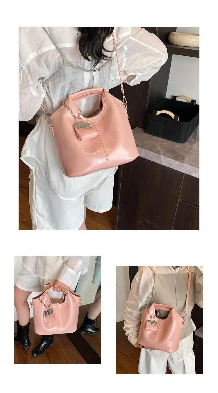 Brown French Style Crossbody Bag for Women — feature 7