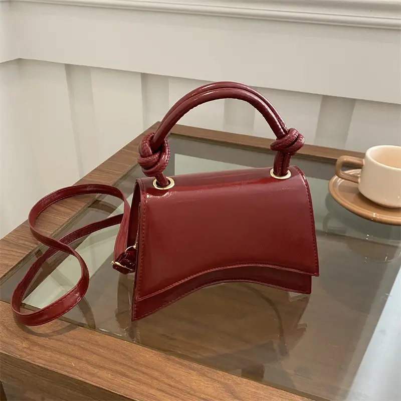 Women's 2-Piece Shoulder Bags Red White Black - Image 7