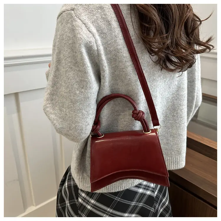 Women's 2-Piece Shoulder Bags Red White Black — feature 10