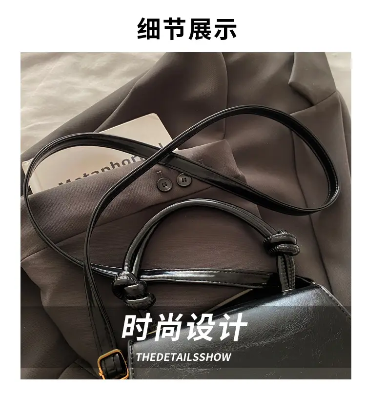 Women's 2-Piece Shoulder Bags Red White Black — feature 2