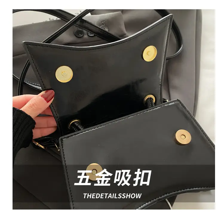 Women's 2-Piece Shoulder Bags Red White Black — feature 5