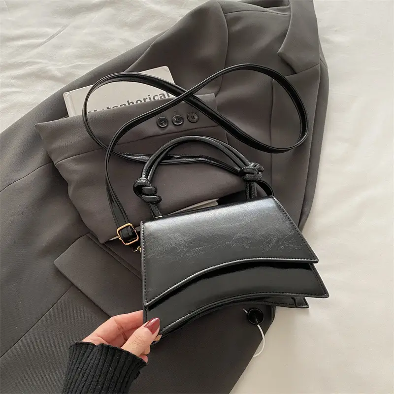 Women's 2-Piece Shoulder Bags Red White Black - Image 2