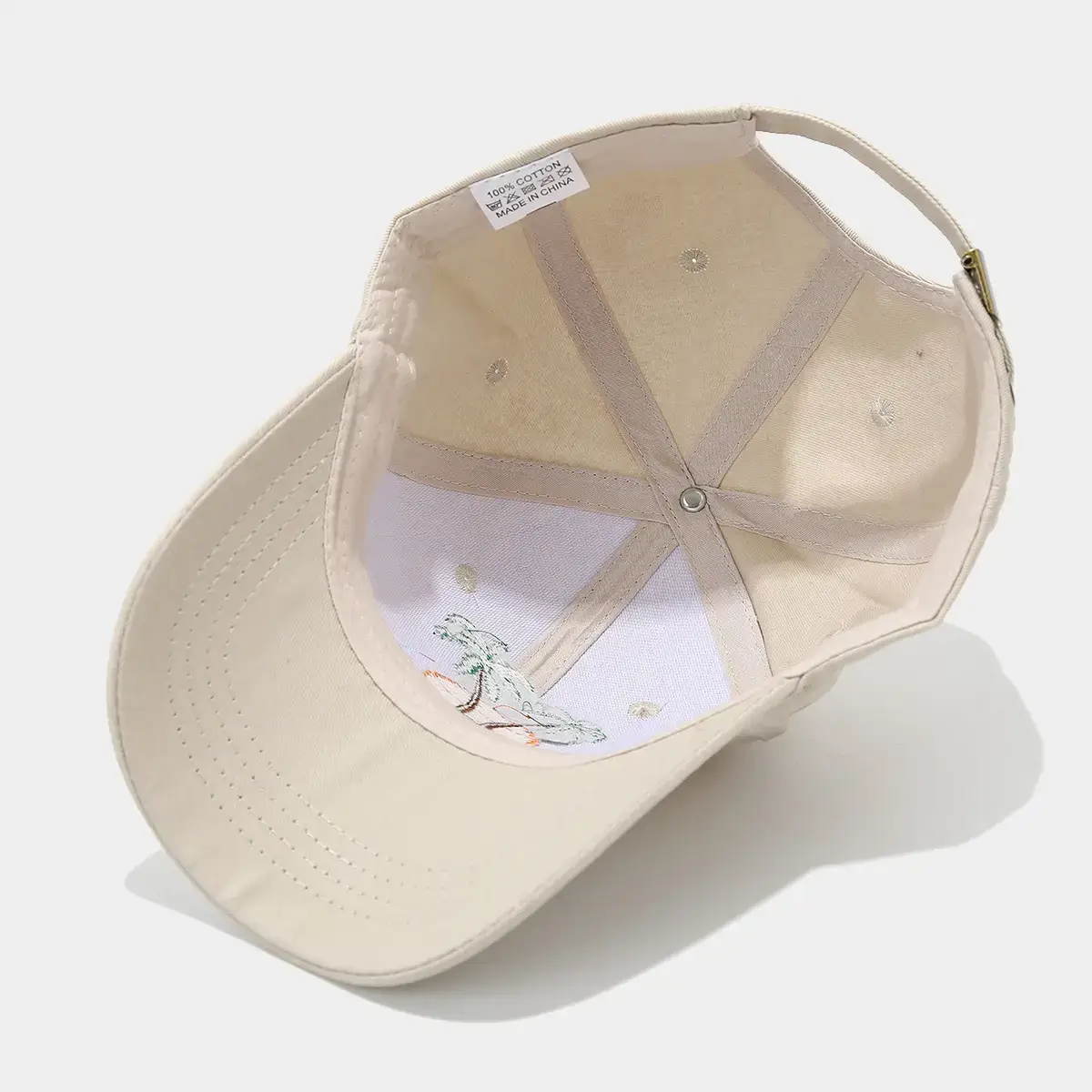 Black Embroidered Coconut Cap for Women & Men — feature 11