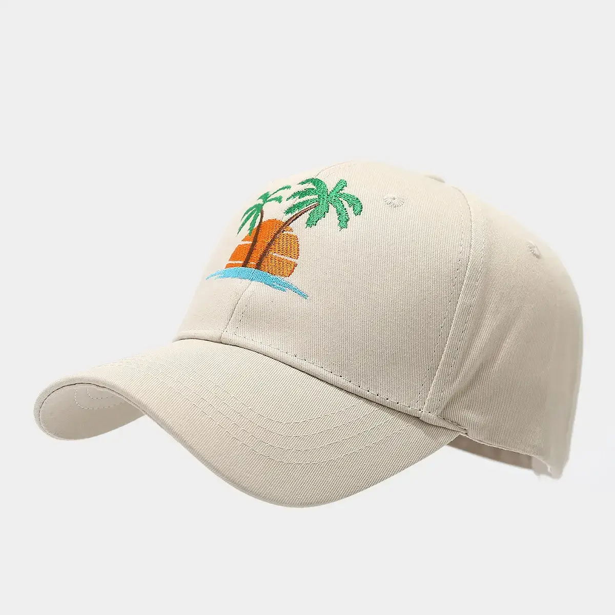 Black Embroidered Coconut Cap for Women & Men — feature 8