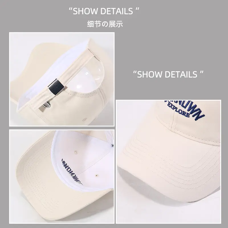 Red Unknown Explores Baseball Cap for Men - Image 9