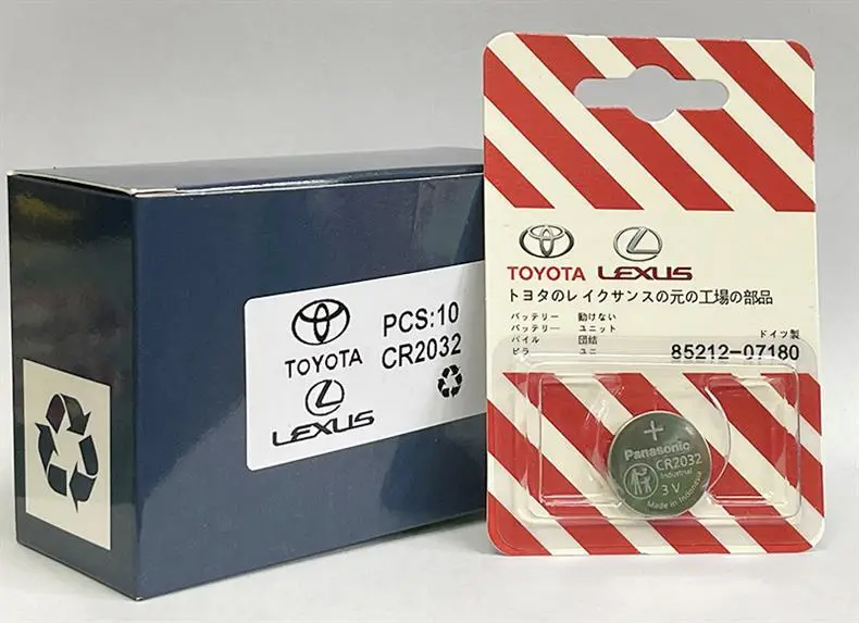 Volkswagen Honda Mercedes-Benz BMW Toyota Haver Geely Nissan Audi CR2032 remote control 3V button lithium battery — feature 9