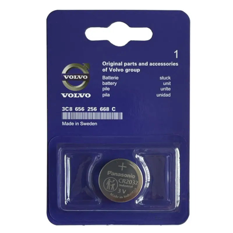 Volkswagen Honda Mercedes-Benz BMW Toyota Haver Geely Nissan Audi CR2032 remote control 3V button lithium battery